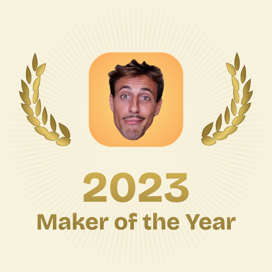 Marc Lou โ Product Hunt Maker of the Year 2023
